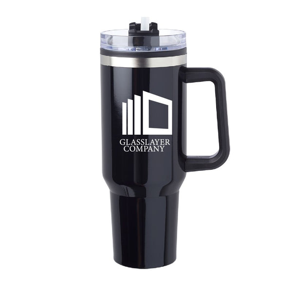 TM40-1 | 40 oz. Victor Travel Mug (1 Color Imprint)
