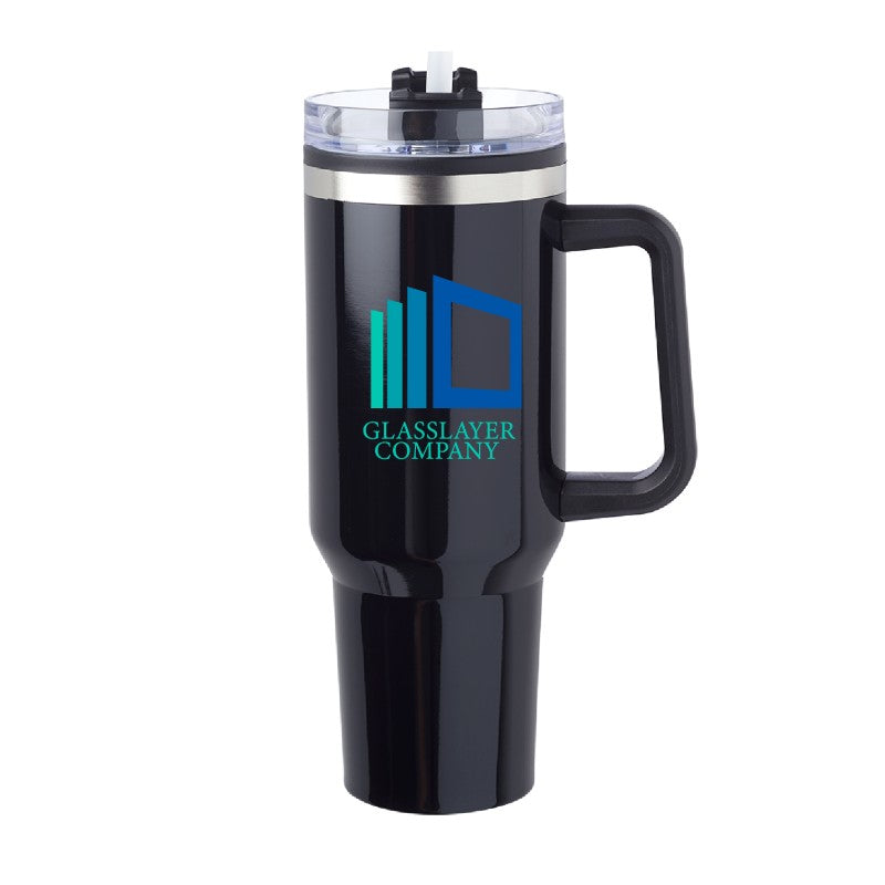 TM40-F | 40 oz. Victor Travel Mug (Full Color Imprint)