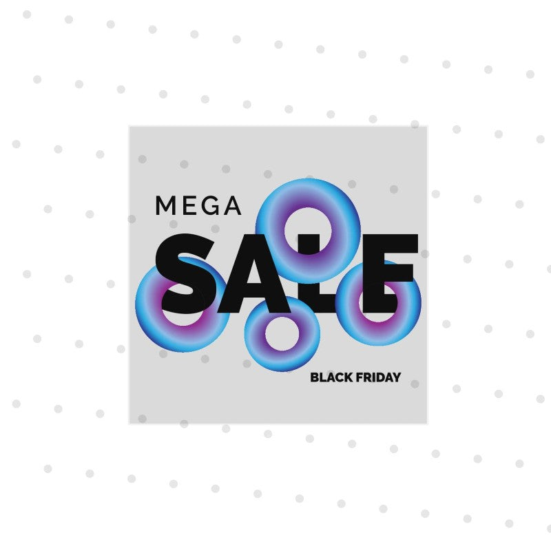 WCSQ-5 | 5" Square Window Cling