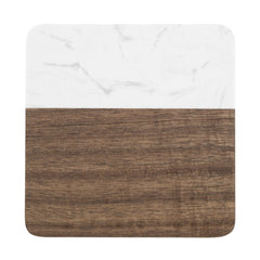 WSSQ-COAST | Acacia and Slate Square Coaster